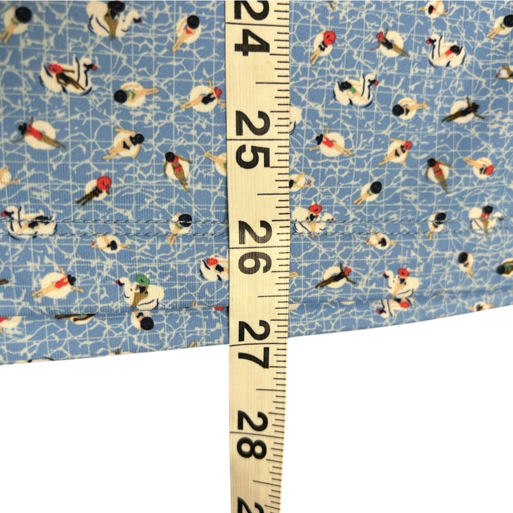 PETER MILLAR Perth UPF 50+ Performance Pullover Pool Party Quarter Zip Golf L - Picture 12 of 12